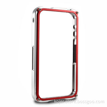 Metal Case for iPhone 4, Made of Aluminum, Light and Easy to Install with Screws